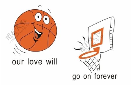 篮球球框情侣t恤图案图片