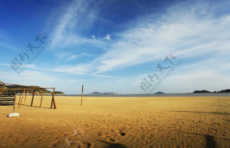 海滩沙滩海边图片