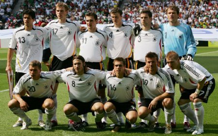 2006德国世界杯德国国家队图片