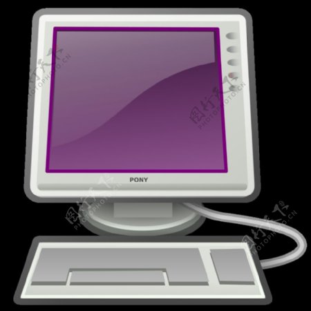 计算机紫色探戈