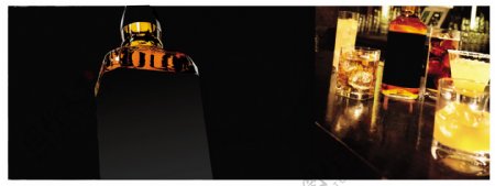 洋酒创意广告图片