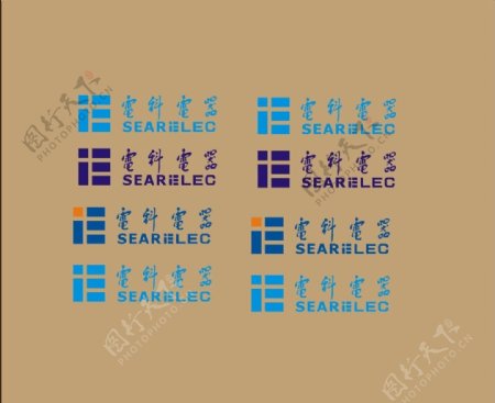 上海电科电器logo图片