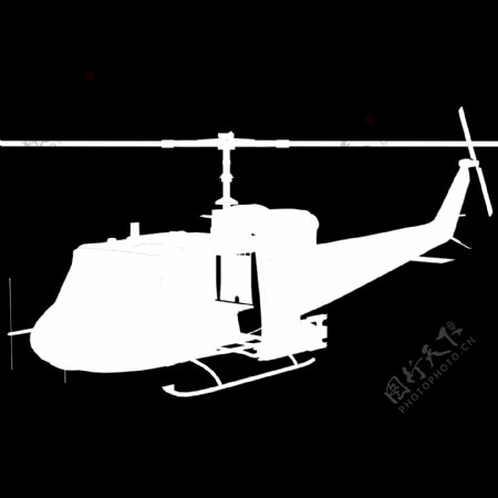 直升飞机3dmax飞机模型素材6