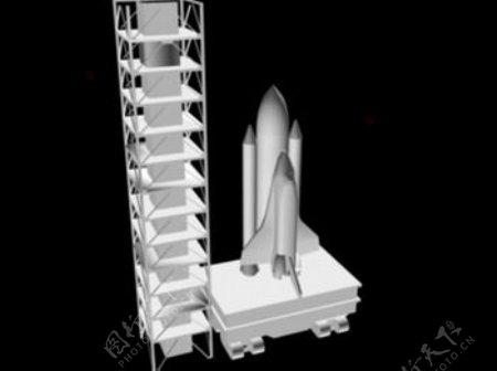 航天飞机3d模型下载3d模型2