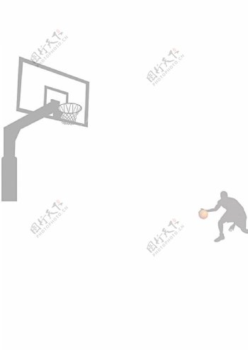 篮球上篮动作图片