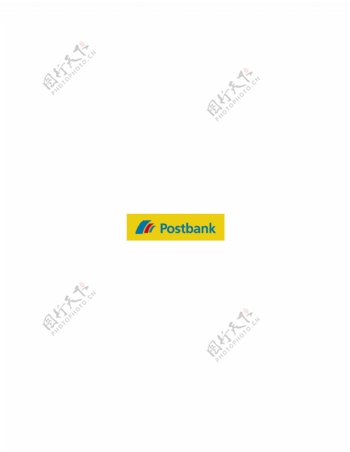 Postbank1logo设计欣赏Postbank1银行业LOGO下载标志设计欣赏
