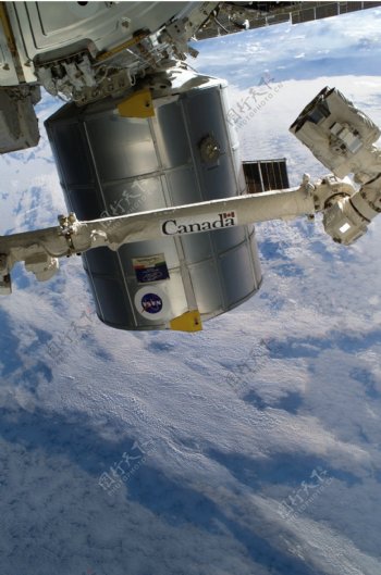 国际空间站加拿大臂图片