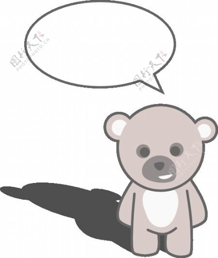 Stellaris可爱的泰迪熊的剪辑艺术