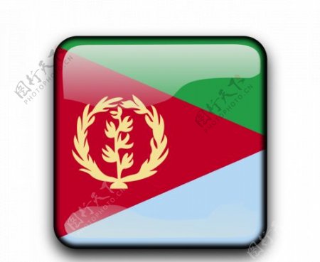 厄立特里亚光滑向量旗