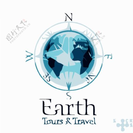 地球村logo图片