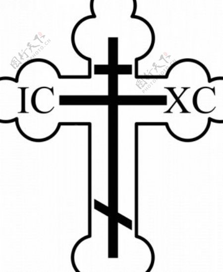 十字架的矢量图形
