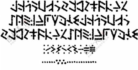 temphis字体