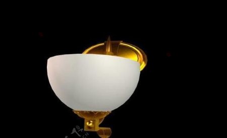 灯具精华壁灯3D模型c017