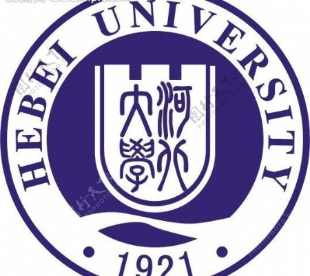河北大学logo图片