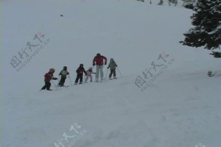 股票视频类滑雪滑雪学校