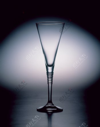 玻璃杯玻璃花彩花玻璃花样