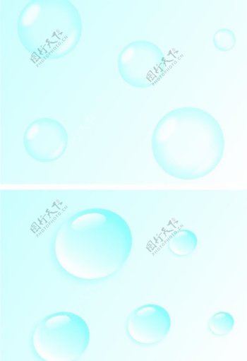 水滴气泡图片
