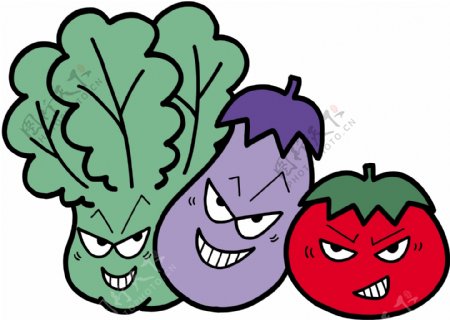 插画卡通蔬菜卡通蔬菜水果图片
