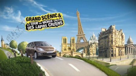 Renault雷诺汽车视频素材