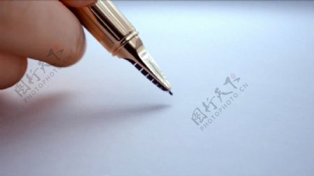 派克钢笔广告视频素材