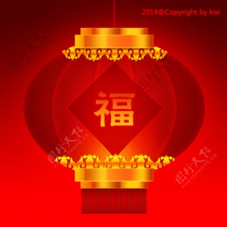 中国传统元素素材灯笼