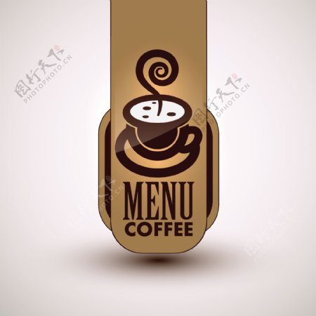 咖啡菜单封面设计矢量素材04