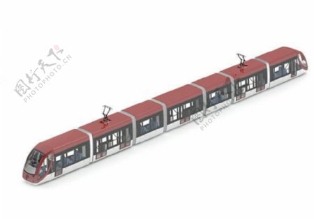 3DMAX地铁模型