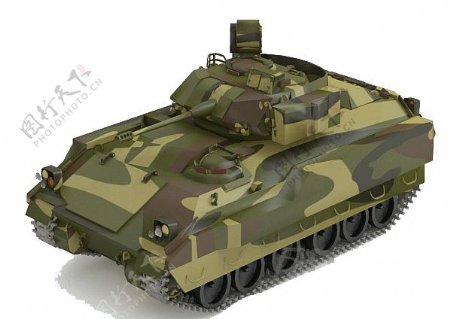 坦克军事装备3d模型下载