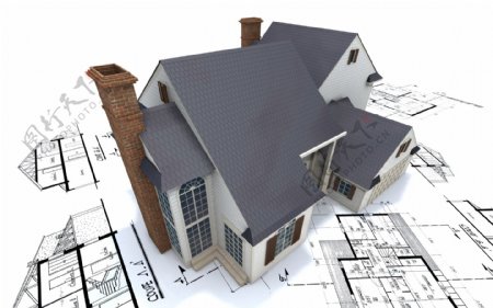 房子模型与图纸