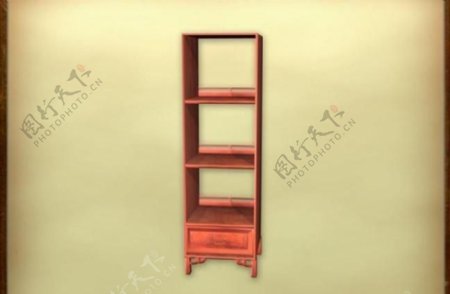 中国古典家具柜子0143D模型