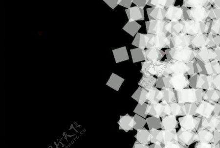 方块粒子视频素材图片