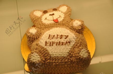 小熊蛋糕