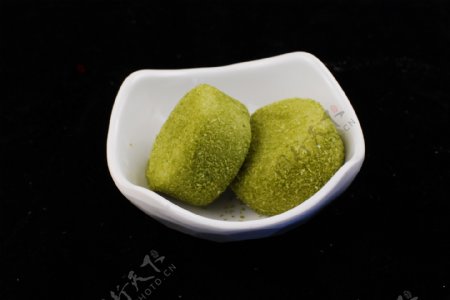 雪米糍绿茶图片