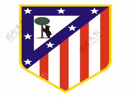 西甲马德里竞技队标志图片