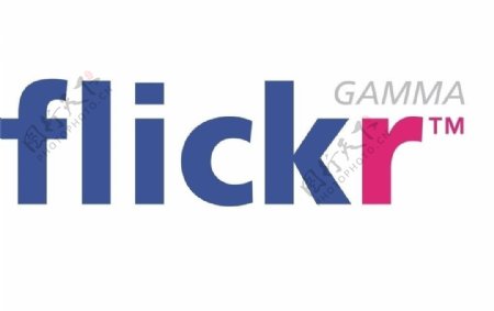 flickr照片储存logo图片
