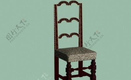 传统家具椅子3D模型A015