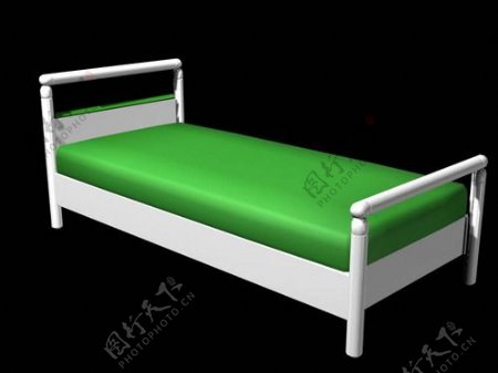 常见的床3d模型家具效果图13