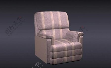 当代现代家具沙发3D模型B049