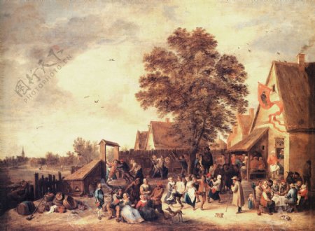 中世纪荷兰景观图片