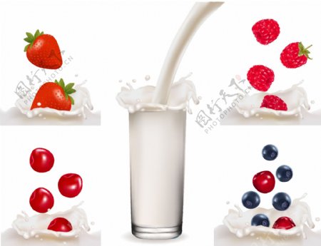 牛奶水果系列
