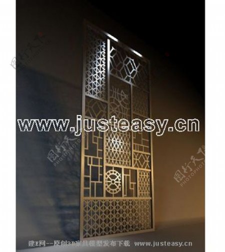 中国的雕刻的屏风木雕雕刻木制F