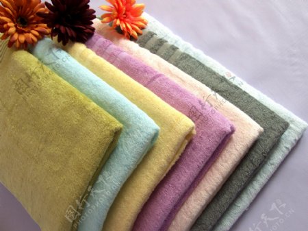竹纤维浴巾图片