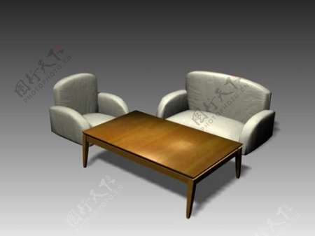 常用的沙发3d模型家具3d模型494