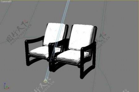 常用的沙发3d模型家具3d模型266