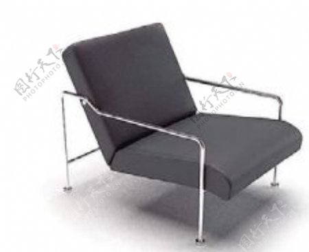 单人沙发3d模型家具图片55