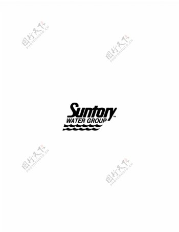 SuntoryWaterGrouplogo设计欣赏国外知名公司标志范例SuntoryWaterGroup下载标志设计欣赏