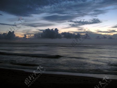 海滩风景图片