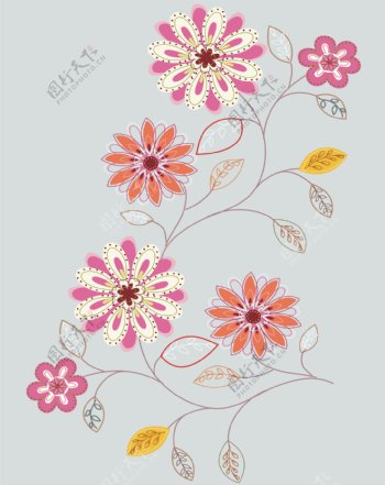 韩国花朵移门设计