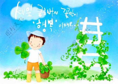韩国卡通插画图片