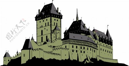 古典建筑城堡图片